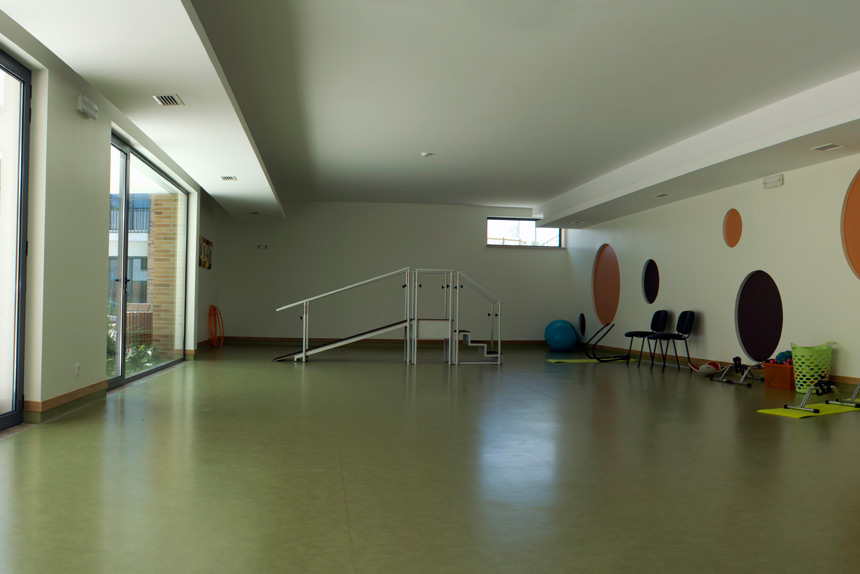 Ginásio e sala de actividade física
